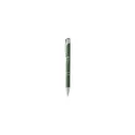 Variante vert - Stylo à bille personnalisable en aluminium avec logo - Ebony Matt