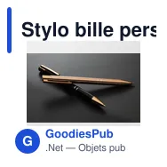 Stylo bille personnalisable en aluminium recyclé avec logo - Ebony RCS - Miniature 11