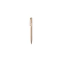 Variante rose - Stylo bille personnalisable en aluminium recyclé avec logo - Ebony RCS