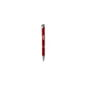 Variante rouge - Stylo bille personnalisable en aluminium recyclé avec logo