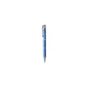 Variante bleu clair - Stylo bille personnalisable en aluminium recyclé avec logo
