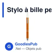 Stylo à bille personnalisable en aluminium avec logo - Ebony Shiny - Miniature 9