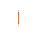 Variante orange - Stylo à bille personnalisable en aluminium avec logo - Ebony Soft Touch