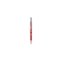 Variante rouge - Stylo tactile personnalisable Ebony Touch avec logo