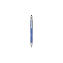 Variante bleu - Stylo tactile personnalisable Ebony Touch avec logo