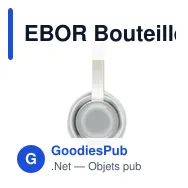 EBOR Bouteille verre recyclé 500 ml - Miniature 7