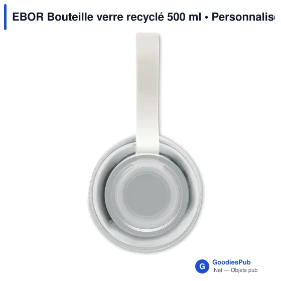 EBOR Bouteille verre recyclé 500 ml - Image 7