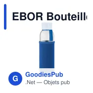 EBOR Bouteille verre recyclé 500 ml - Miniature 9