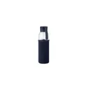 Variante bleu marine - EBOR Bouteille verre recyclé 500 ml