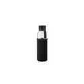 Variante noir - EBOR Bouteille verre recyclé 500 ml
