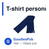 T-shirt personnalisable avec logo pour entreprise - modèle Lyra - Miniature 9