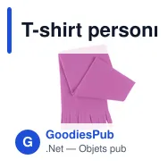 T-shirt personnalisable avec logo pour entreprise - modèle Lyra - Miniature 10
