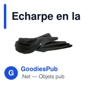 Écharpe personnalisable en laine polaire Maddison avec logo - Miniature 2