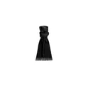 Variante noir - Écharpe personnalisable en polaire avec logo - Écharpe Polar