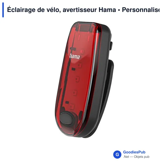 Éclairage de vélo, avertisseur Hama - Image 3