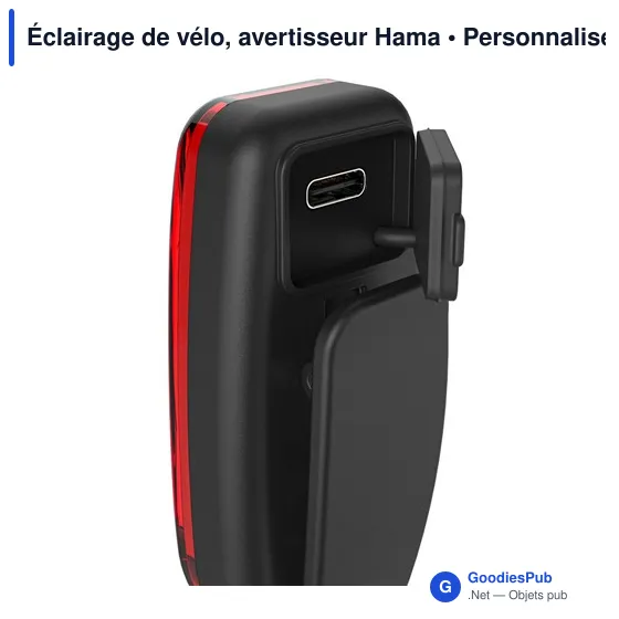 Éclairage de vélo, avertisseur Hama - Image 4