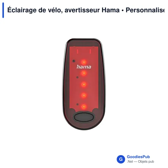 Éclairage de vélo, avertisseur Hama - Image 6
