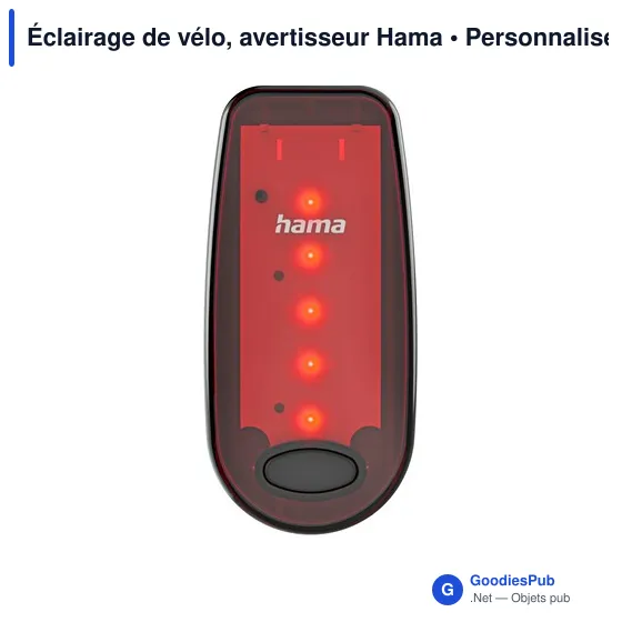 Éclairage de vélo, avertisseur Hama - Image 7