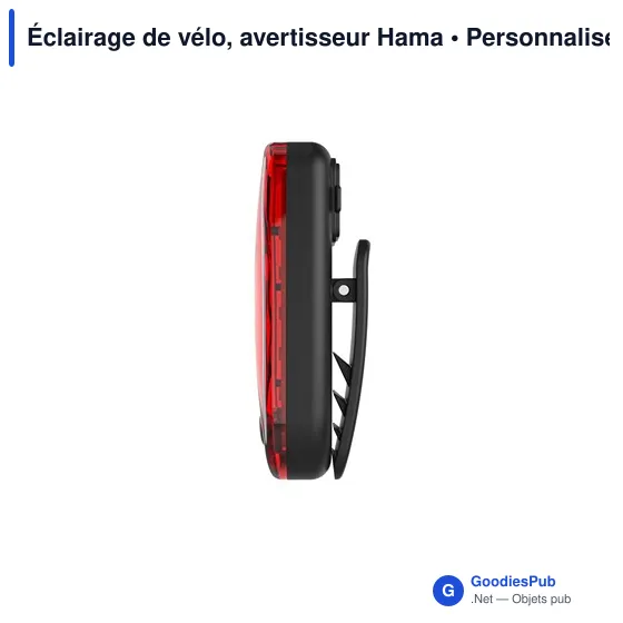Éclairage de vélo, avertisseur Hama - Image 9