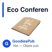 Porte-documents A4 personnalisable en liège avec logo - Eco Conference - Miniature 2