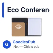 Porte-documents A4 personnalisable en liège avec logo - Eco Conference - Miniature 5