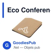 Porte-documents Eco Conference Cork A5 personnalisable avec logo - Miniature 2