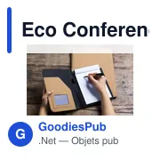 Porte-documents Eco Conference Cork A5 personnalisable avec logo - Miniature 5