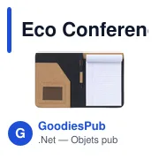 Porte-documents Eco Conference Cork A5 personnalisable avec logo - Miniature 6
