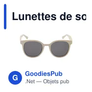 Lunettes de soleil personnalisables en paille de blé avec logo - Miniature 12