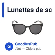Lunettes de soleil personnalisables en paille de blé avec logo - Miniature 6