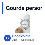 Gourde personnalisable EcoBottle 650 ml avec logo - d'origine végétale - Miniature 3