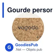 Gourde personnalisable EcoBottle 650 ml avec logo - d'origine végétale - Miniature 4