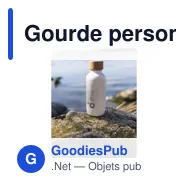 Gourde personnalisable EcoBottle 650 ml avec logo - d'origine végétale - Miniature 7