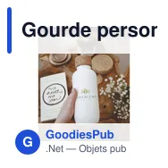 Gourde personnalisable EcoBottle 650 ml avec logo - d'origine végétale - Miniature 8