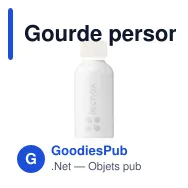 Gourde personnalisable EcoBottle 650 ml avec logo - d'origine végétale - Miniature 10