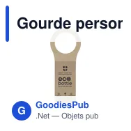 Gourde personnalisable EcoBottle 650 ml avec logo - d'origine végétale - Miniature 11