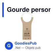 Gourde personnalisable EcoBottle Slim 500 ml avec logo - Miniature 2