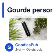 Gourde personnalisable EcoBottle Slim 500 ml avec logo - Miniature 12