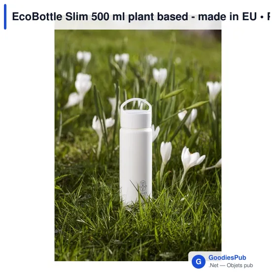 Gourde personnalisable EcoBottle Slim 500 ml avec logo - Image 5