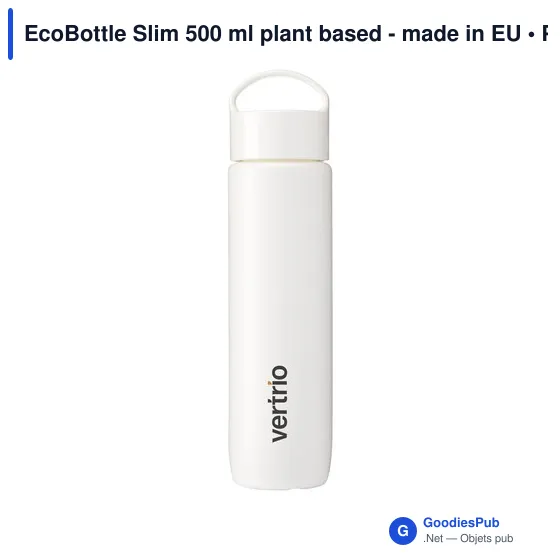 Gourde personnalisable EcoBottle Slim 500 ml avec logo - Image 7