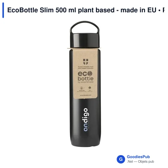Gourde personnalisable EcoBottle Slim 500 ml avec logo - Image 8