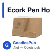 Ecork Pen Holder Wireless Charger porte-stylo chargeur - Miniature 2