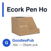 Ecork Pen Holder Wireless Charger porte-stylo chargeur - Miniature 3
