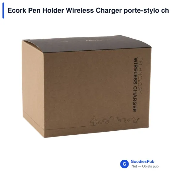 Ecork Pen Holder Wireless Charger porte-stylo chargeur - Image 6