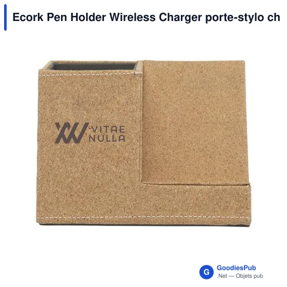 Ecork Pen Holder Wireless Charger porte-stylo chargeur - Image 9