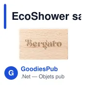 Sablier personnalisable EcoShower pour une douche responsableavec logo - Miniature 2
