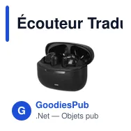 Écouteur Traducteur Cuita - Miniature 1