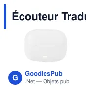 Écouteur Traducteur Cuita - Miniature 6