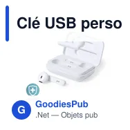 Clé USB personnalisable avec logo pour entreprises - Miniature 1