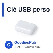 Clé USB personnalisable avec logo pour entreprises - Miniature 2